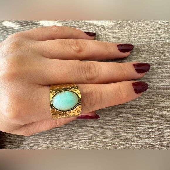 Bohemian ring A1041 - Picture 3 of 4